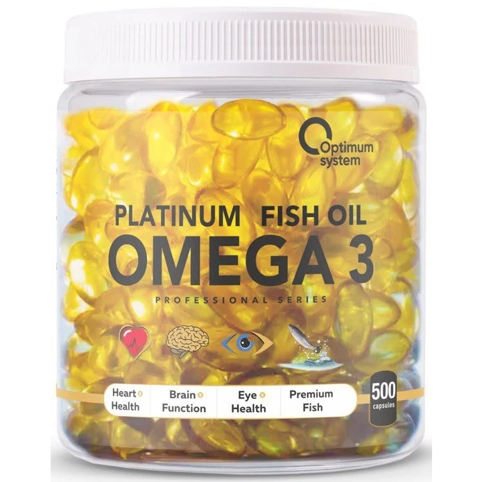 Антиоксидант Optimum System Omega-3 Platinum Fish Oil