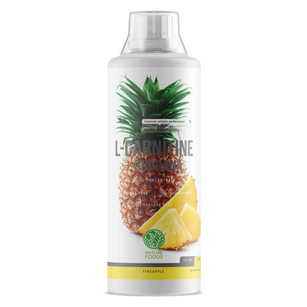 Л-карнитин Nature Foods L-carnitine + Guarana concentrate