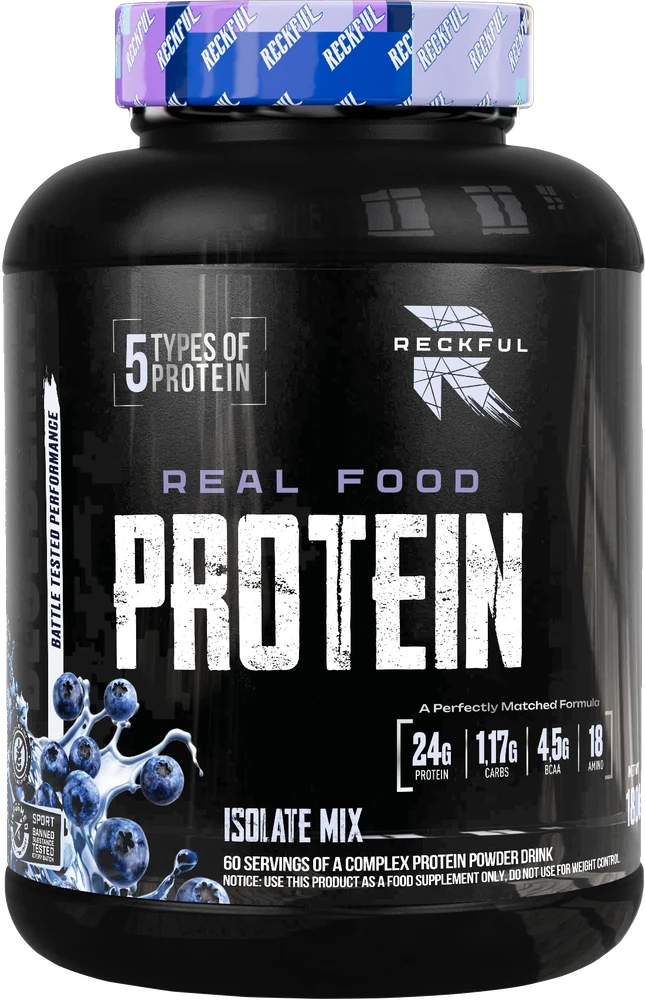 Протеин Reckful Real food Protein Isolate -mix NO lactose