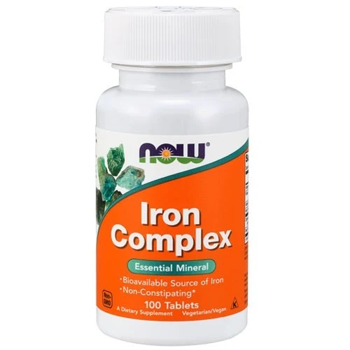 Витамины NOW Iron Complex